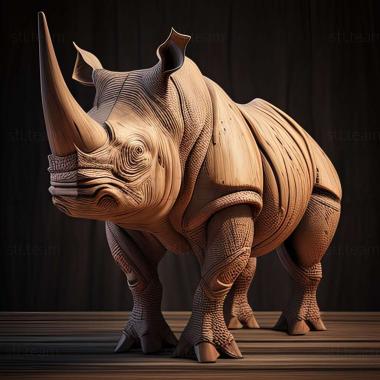 3D model Oryctes rhinoceros (STL)